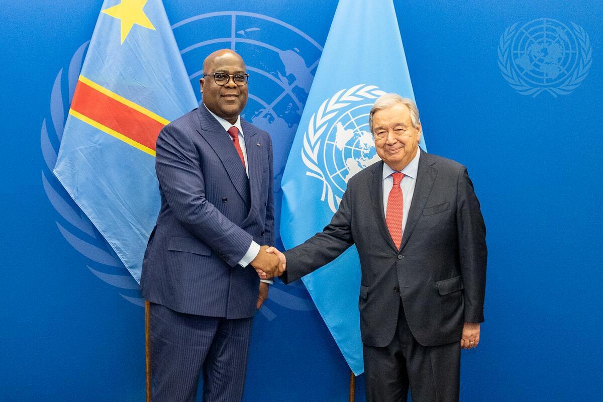 Lees meer over het artikel Algemene Vergadering VN: Tshisekedi praat met Guterres, Belgen en Polen (CongoForum)