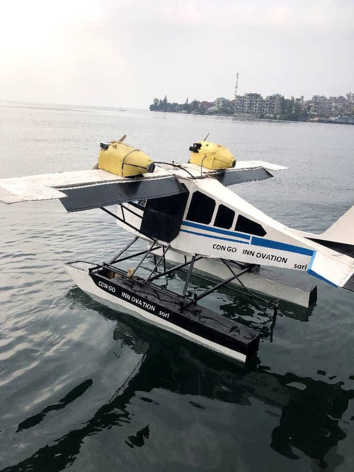 Lees meer over het artikel Kivu: drie jonge ontwerpers experimenteren met watervliegtuig (CongoForum)