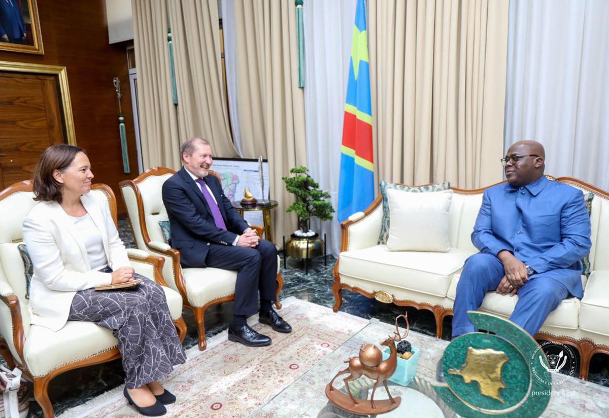 Lees meer over het artikel Speciale gezant van België voor Grote Meren praat met Félix Tshisekedi over vrede (CongoForum)