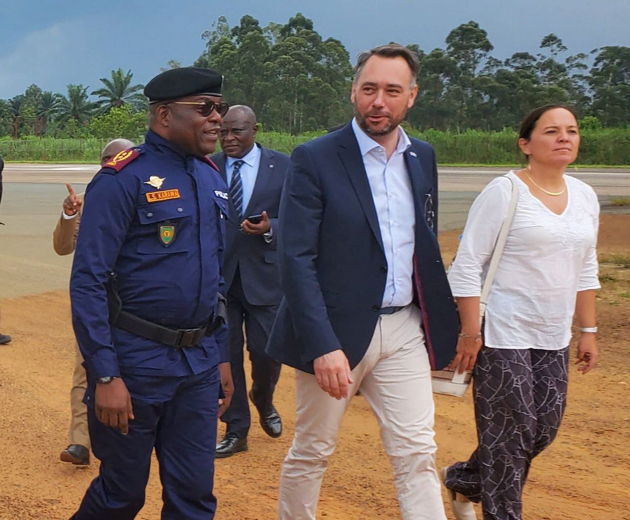Read more about the article Nord-Kivu: Maxime Prévot, vice-premier ministre belge, a foulé le sol de Beni (CongoForum)