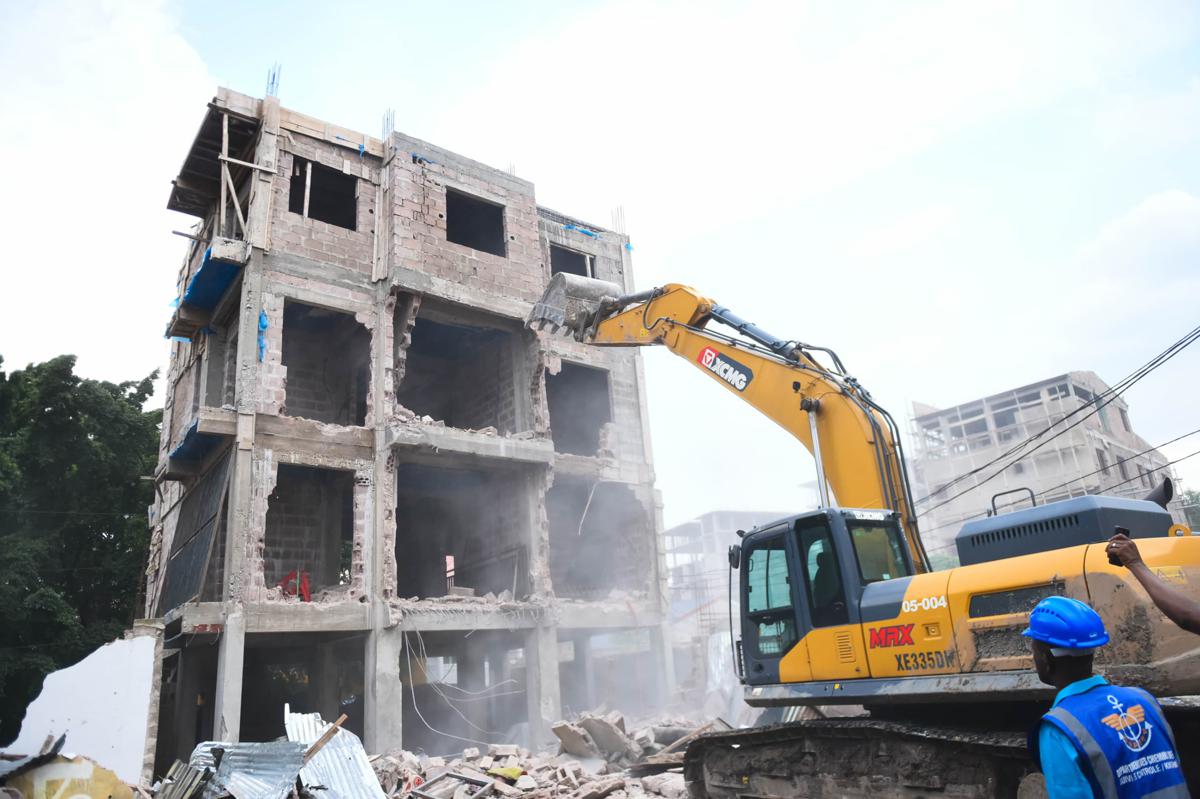 Lees meer over het artikel Kinshasa: sloop illegale gebouwen aan treinstation van Kintambo (CongoForum)