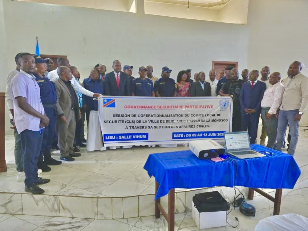 Read more about the article Nord-Kivu: un atelier stratégique à Beni pour renforcer la collaboration entre le gouvernement provincial et la MONUSCO (CongoForum)