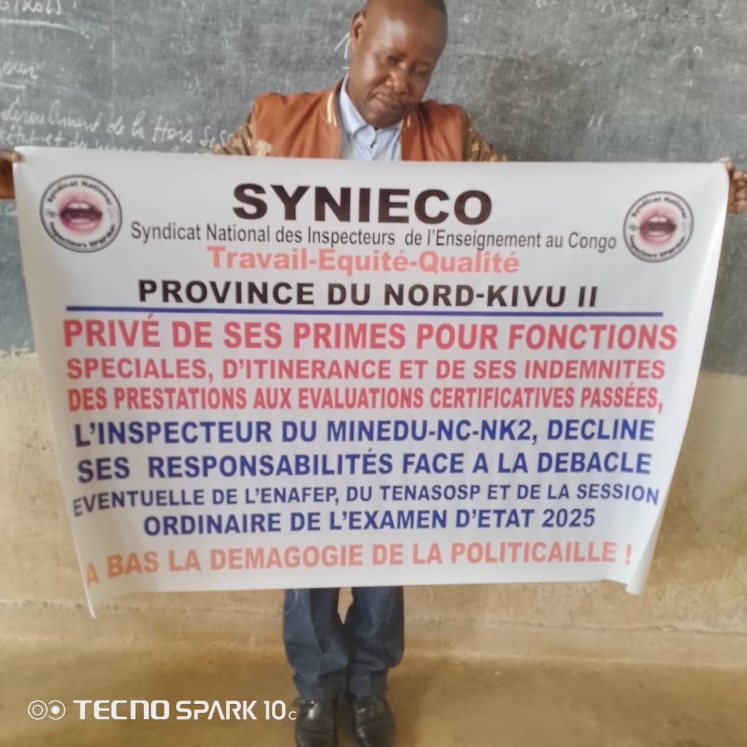 Read more about the article La rentrée scolaire 2025-2026 hypothéquée par les syndicats des enseignants au Nord-Kivu II (CongoForum)