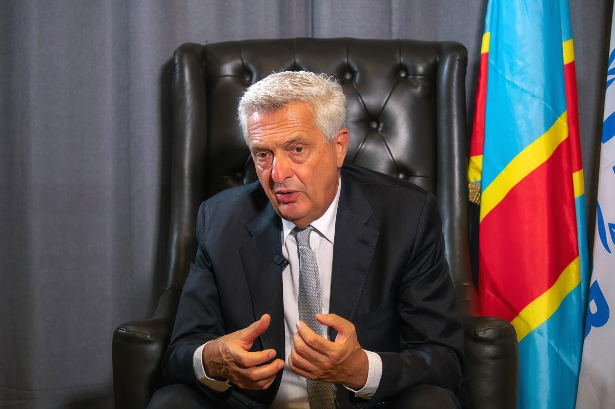 Lees meer over het artikel Filippo Grandi, baas van UNHCR, brengt bezoek aan Kinshasa (CongoForum)