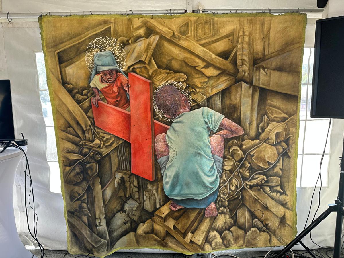 Lees meer over het artikel Kunstwerken in Genève onderstrepen groot menselijk leed bij conflicten in Congo (CongoForum)