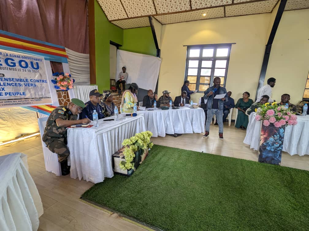 Read more about the article Nord-Kivu: la conférence de paix de Butembo scelle l&rsquo;engagement à la collaboration FARDC-Wazalendo-communauté (CongoForum)