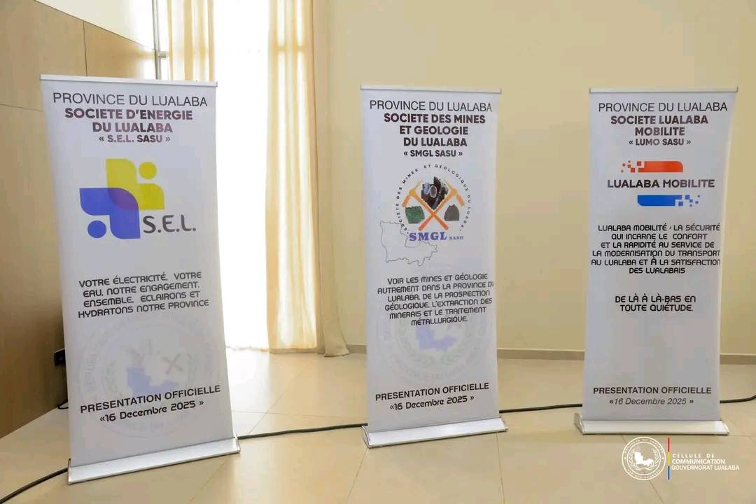 Lees meer over het artikel Lualaba: vier ‘strategische’ provinciale bedrijven opgericht om economie nieuw leven in te blazen (CongoForum)