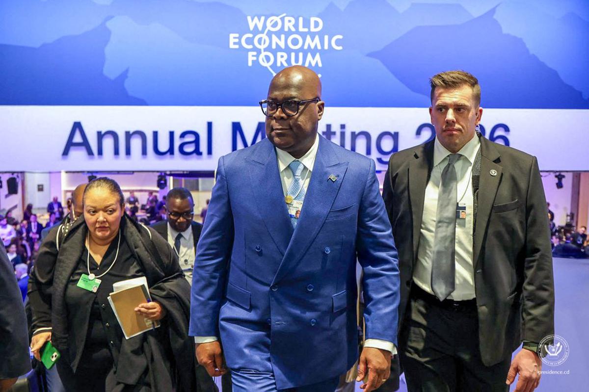 Lees meer over het artikel Félix Tshisekedi in Davos: “Wereldwijde energietransitie vereist collectieve verantwoordelijkheid” (CongoForum)