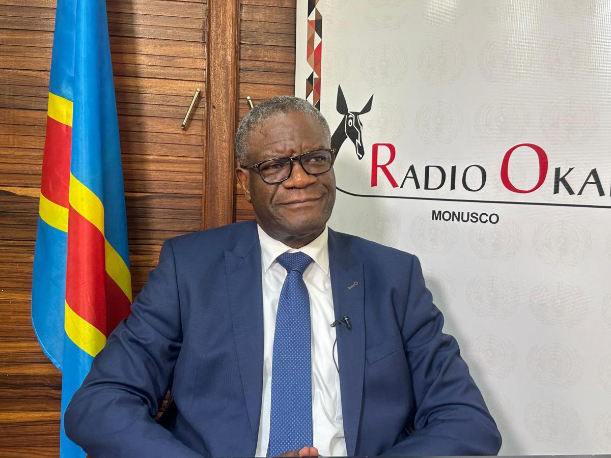 Lees meer over het artikel Dr. Denis Mukwege: “Eerst vrede herstellen, daarna kan dialoog volgen” (CongoForum)
