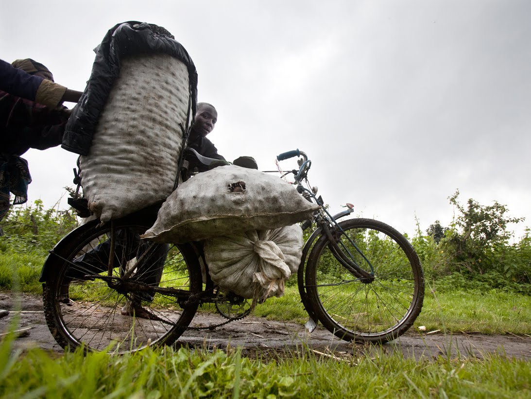 Lees meer over het artikel Fietstransporteurs klagen over slechte wegen en illegale wegversperringen rond Kananga (CongoForum)