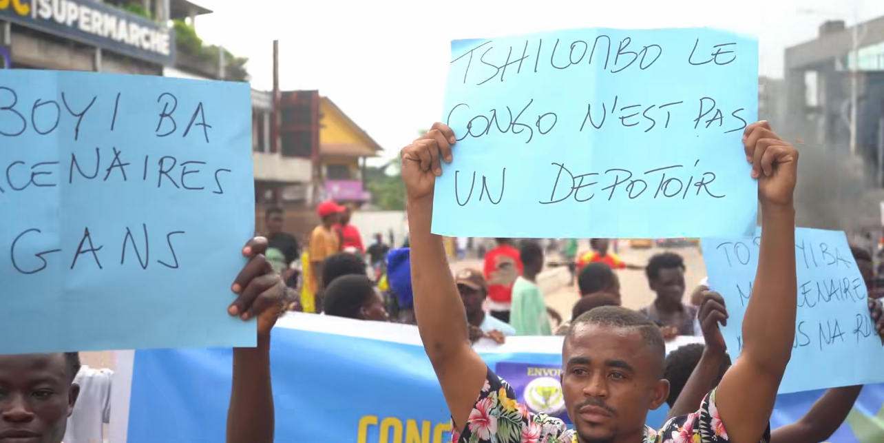 Read more about the article Kinshasa: tensions autour des migrants, des militants du parti ENVOL arrêtés lors d’une manifestation (CongoForum)