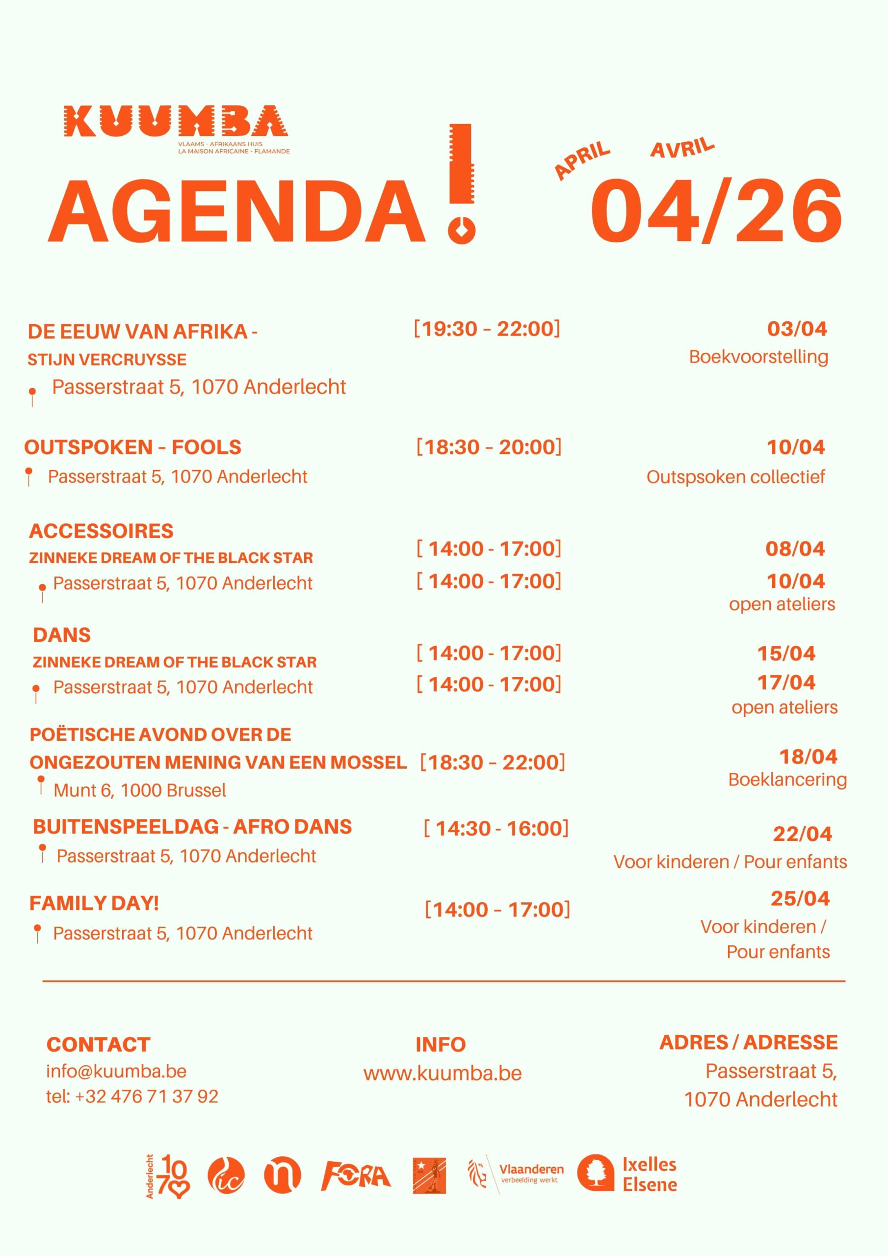 Lees meer over het artikel Kuumba: Nieuwsbrief april 2026