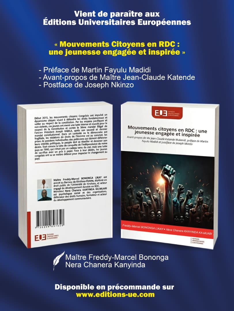 Lees meer over het artikel Nieuw boek belicht rol Congolese jongerenbewegingen in strijd voor democratie (CongoForum)