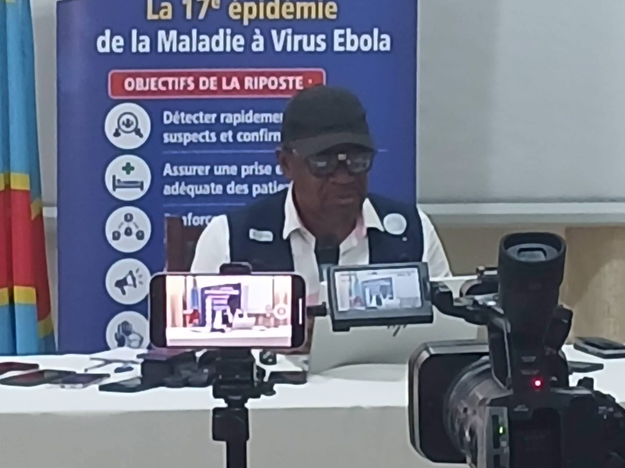 Read more about the article Ebola en RDC : « La baisse des nouveaux cas est encourageante, mais le pic de l&rsquo;épidémie n&rsquo;est pas encore atteint », affirme le Dr Adelard Lufungula (CongoForum)