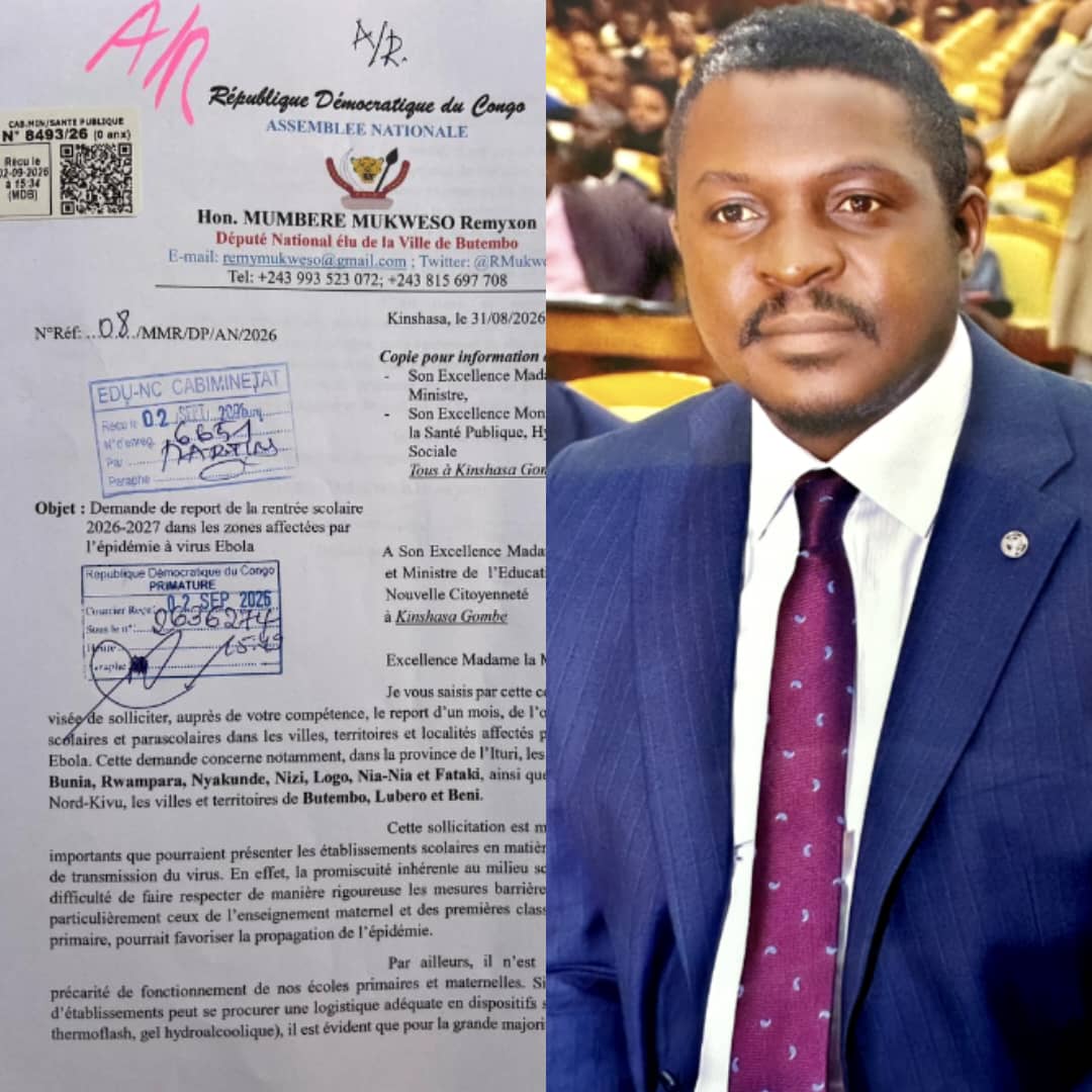 Read more about the article Provinces de l&rsquo;Est en proie à Ebola: le député Mukweso et la CENCO tirent la sonnette d&rsquo;alarme (CongoForum)